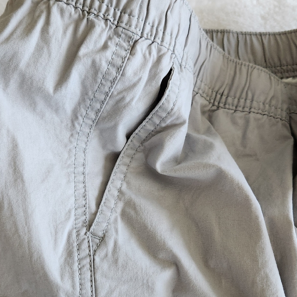 🩳 George Men’s Gray Pull-On Cargo Shorts – Size Large (36–38), NWT, 8” Inseam - Picture 8 of 15
